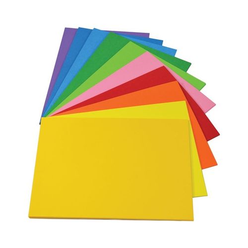 Rainbow Spectrum Board 220gsm A4 Assorted 100 Sheets